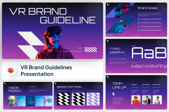 VR Brand Guidelines PowerPoint Template